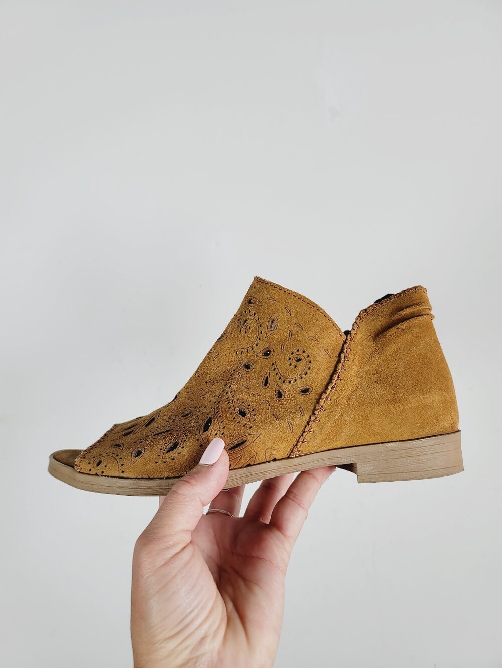 Coolway Nelia Cutout Bootie, Size 8